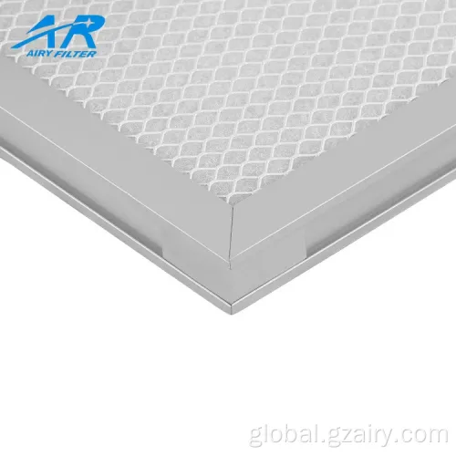 G4 HVAC Air Filter Panel Aluminum Pleat Panel Air Filter for Ventilation System Supplier
